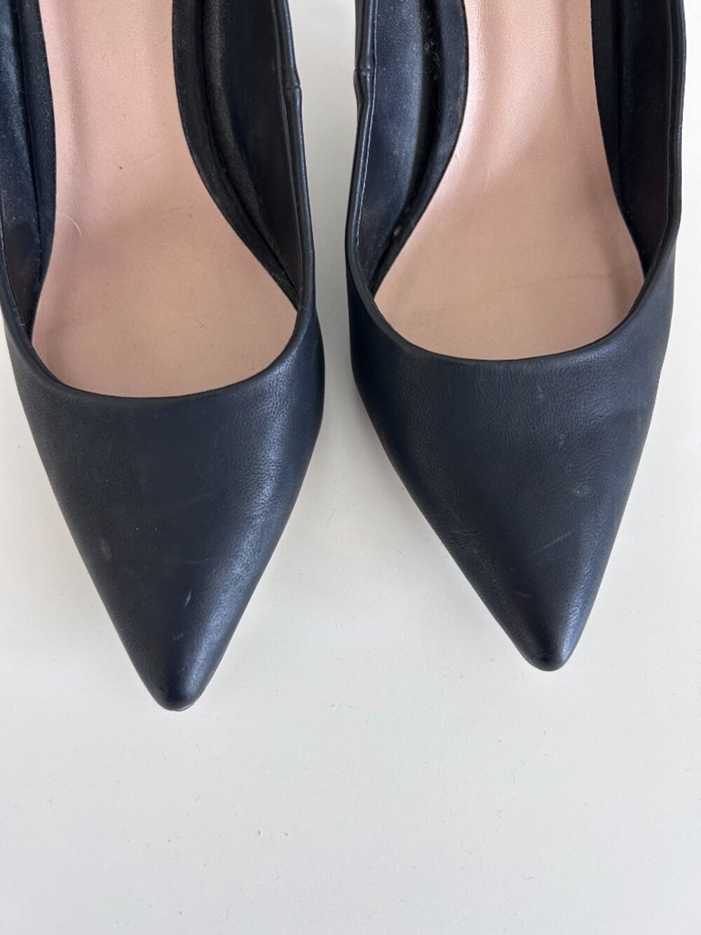 Call It Spring Classic Matte Black Pointed Toe High Heels - Picture 3 of 8